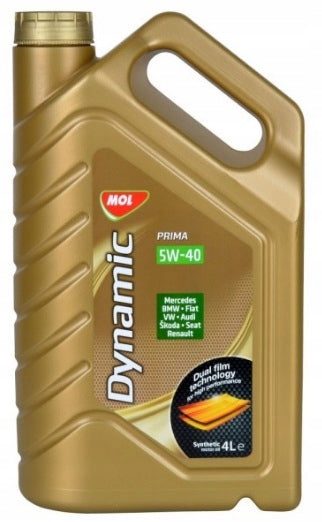 OIL MOL DYNAMIC PRIMA 5W40 - 4L