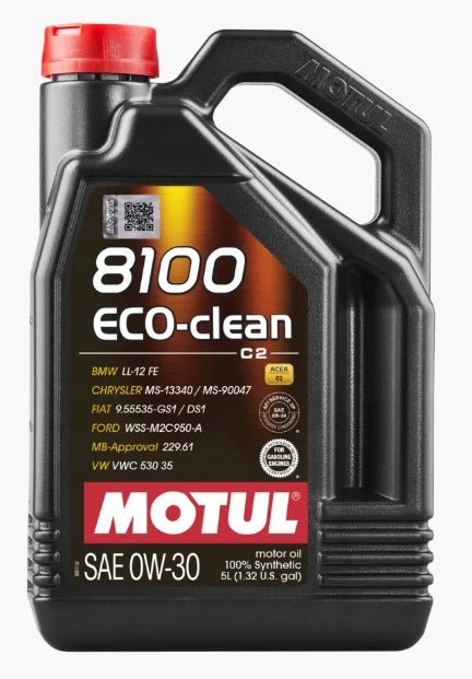 OIL MOTUL 8100 ECO-CLEAN 0W30 C2 5L
