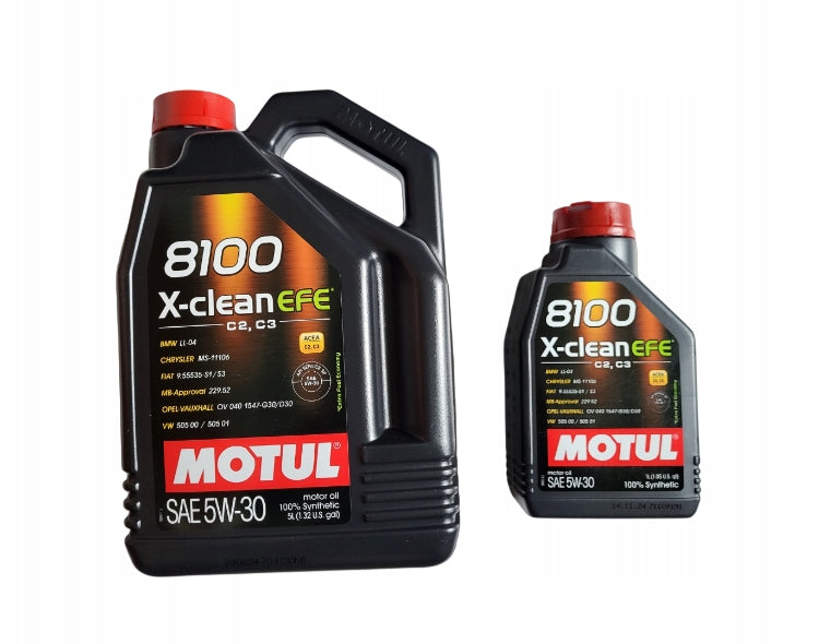OIL MOTUL 8100 X-CLEAN EFE 5W-30 6L