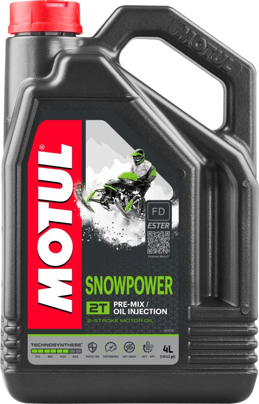 OIL MOTUL SNOWPOWER 2T ESTER 4L / UP TO -45°C