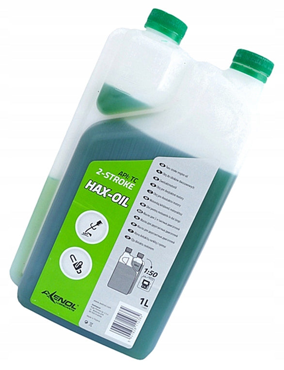 OIL Q8G94 FOR 2-STROKES, GREEN, 1L AXENOL HUSQ-OIL