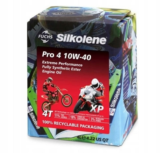 OIL SYNTHETIC FUCHS SILKOLENE PRO 4 SAE 10W40 XP 4L
