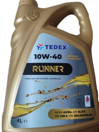 OIL TEDEX RUNNER M.O.B.I.L 10W40 4L