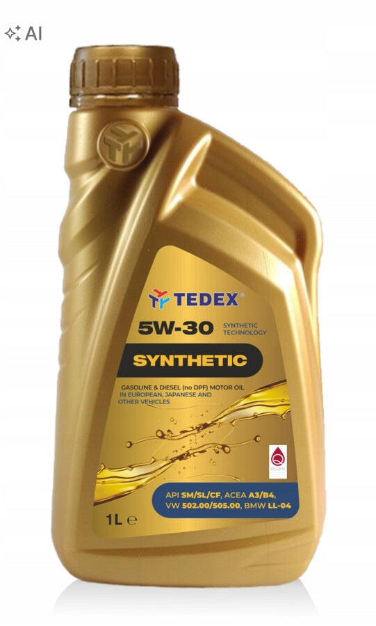 OIL TEDEX SYNTHETIC SM/SL/CF A3/B4 5W30 (1L)