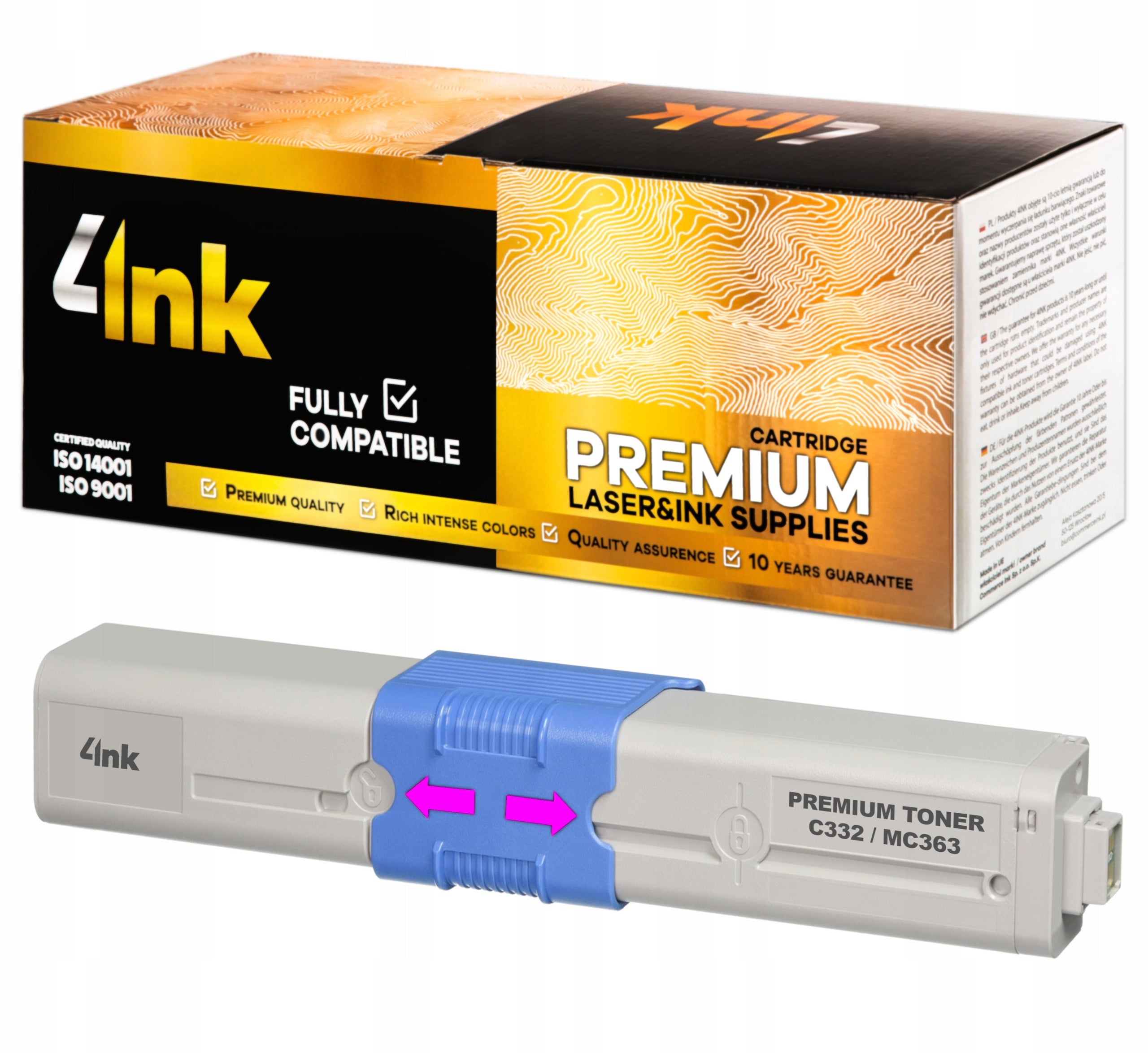 OKI C332 C332dn C332dnw MC363 MC363n MC363dn MC363dnw TONER CARTRIDGE
