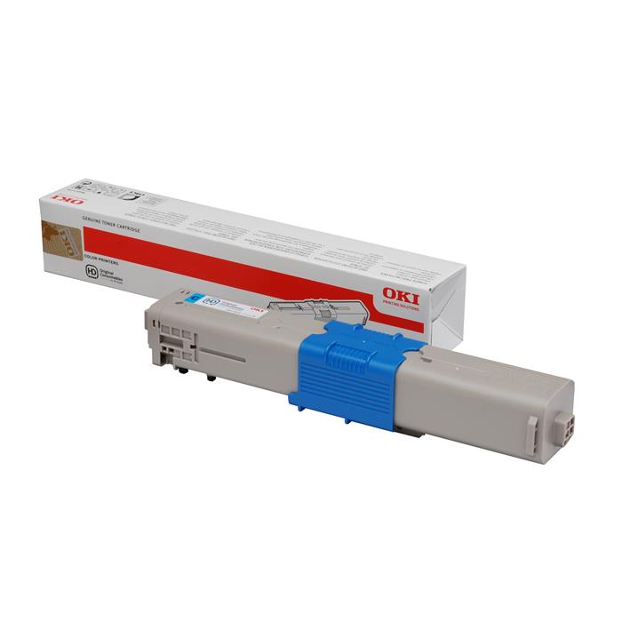 OKI Toner 46508711, Cyan, 3000 Pages, for OKI C332, MC363 Color blue (cyan)