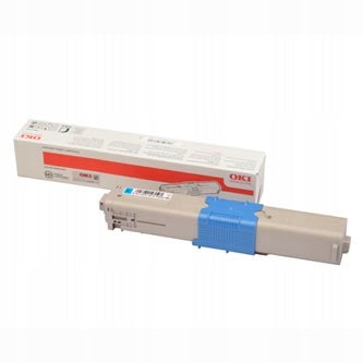 OKI Toner 46508711, Cyan, 3000 Pages, for OKI C332, MC363