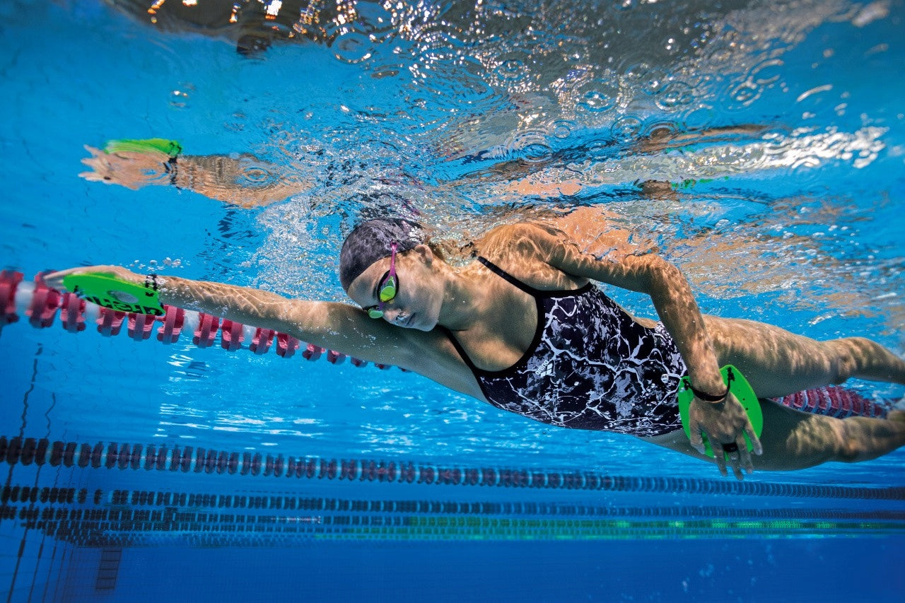 Spiegelschwimmbrille Arena Cobra Swipe, rosa 