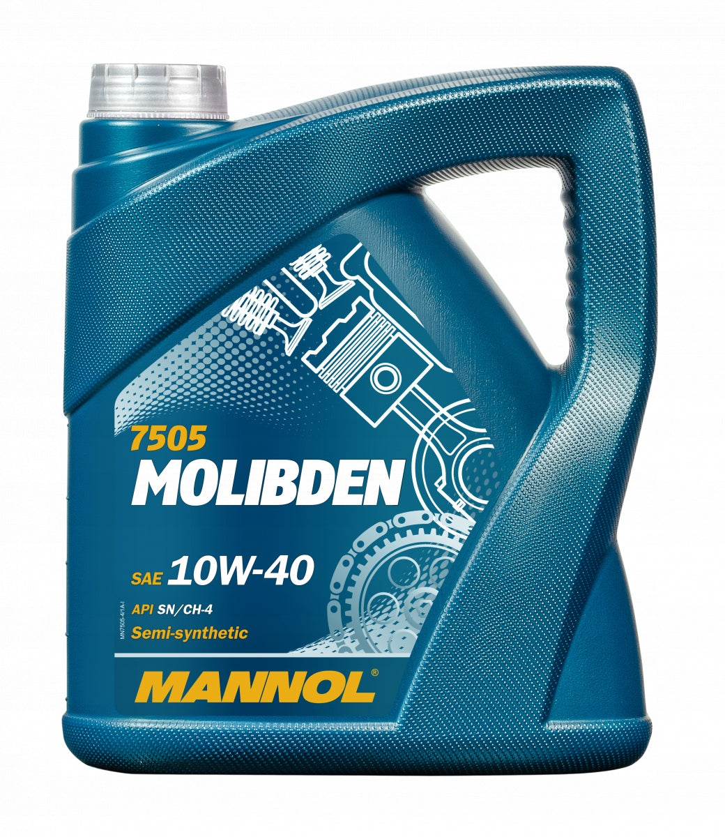 Mannol 7505 Molybdän 10W-40 Motoröl, 5L 