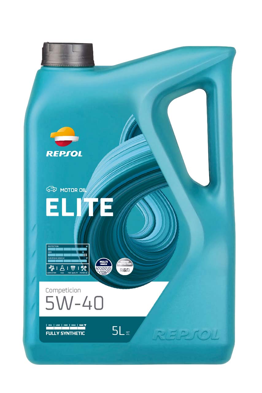 Repsol Elite Competicion 5W40 Motoröl, 5 L 