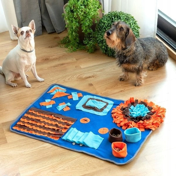 OLFACTORY MAT Foopark for Dog Cat Taste Toy Slower Food Packaging status original