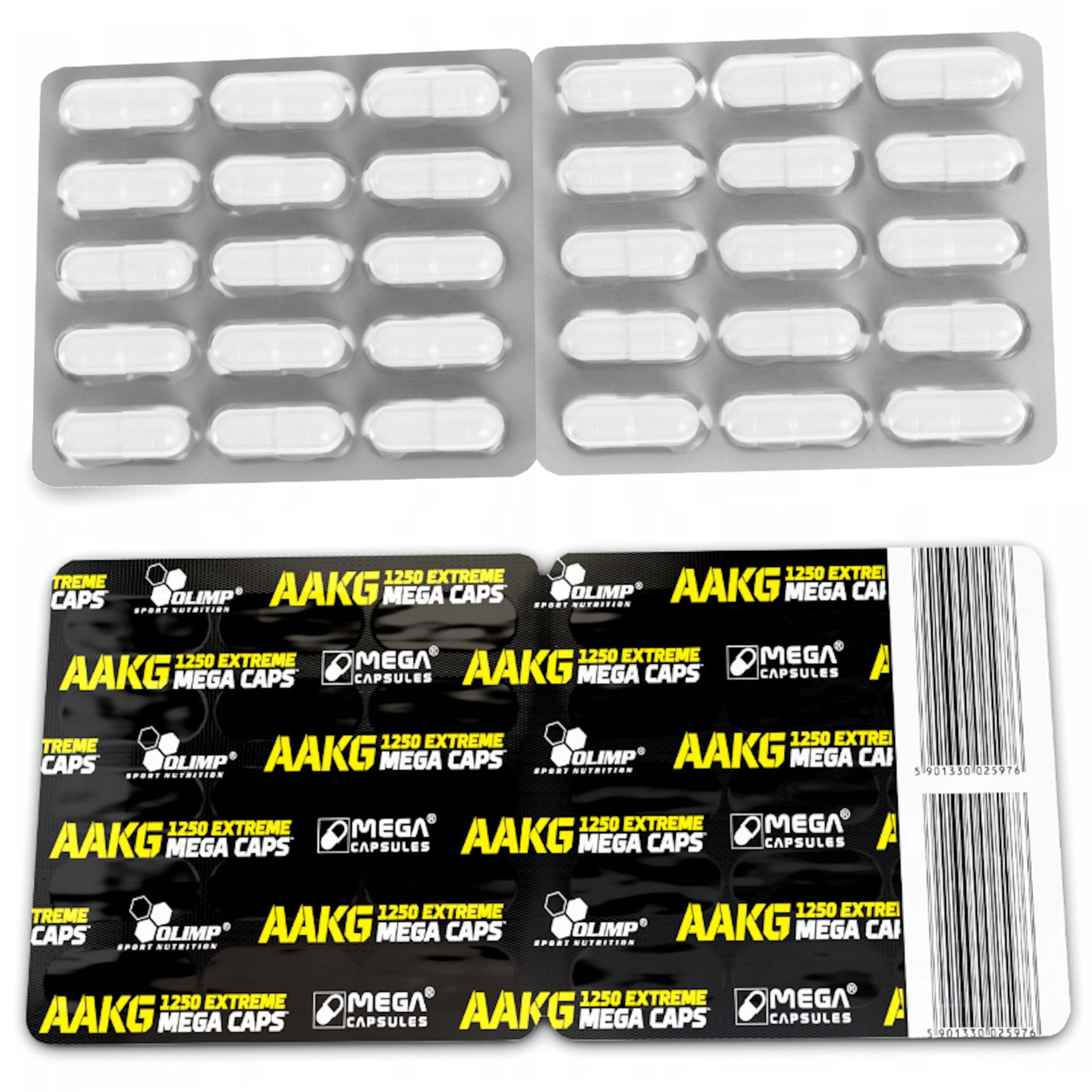 OLIMP AAKG 1250 EXTREME 60k L-ARGININE AMINO ACIDS NITROGEN OXIDE LIBIDO PUMP