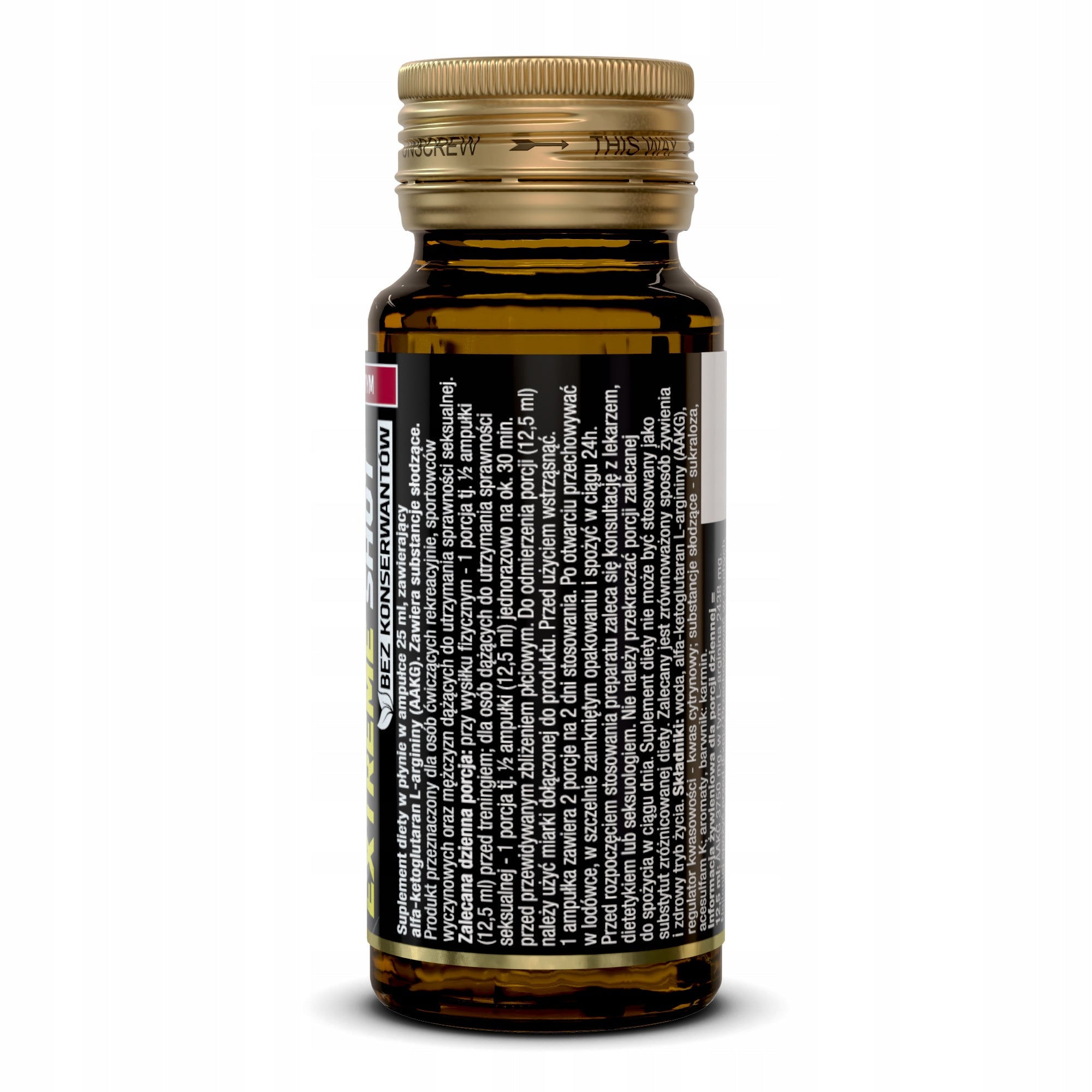OLIMP AAKG 7500 EXTREME SHOT 25ml ARGININE PRE-WORKOUT AMINO ACIDS Manufacturer code 5901330098758
