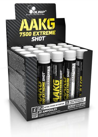 OLIMP AAKG EXTREME SHOT 18x 25 ml Arginine Pump - Pre-Workout