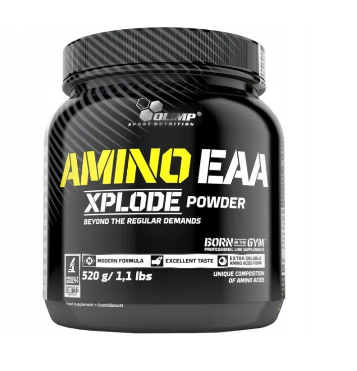 OLIMP AMINO EAA XPLODE 520G BLEND OF AMINO ACIDS EAA, BCAA AND GLUTAMINE