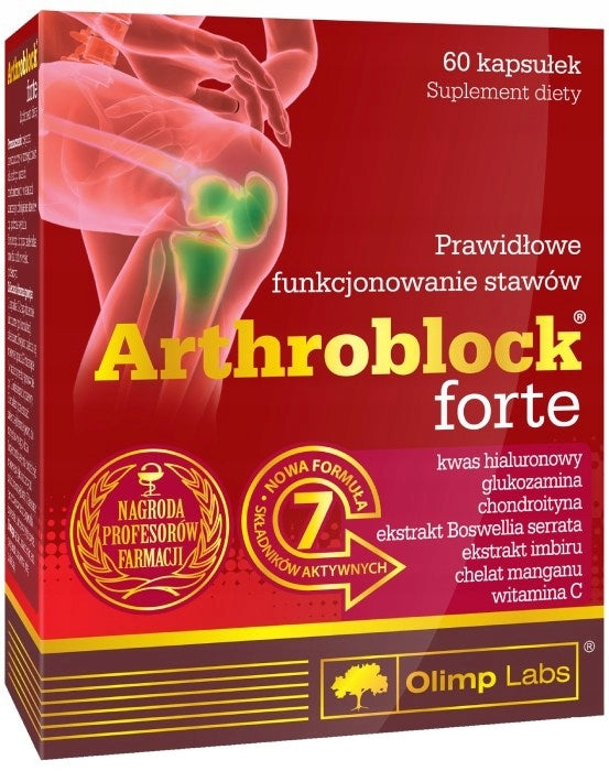 OLIMP Arthroblock forte 60 capsules Manufacturer code 5901330011696