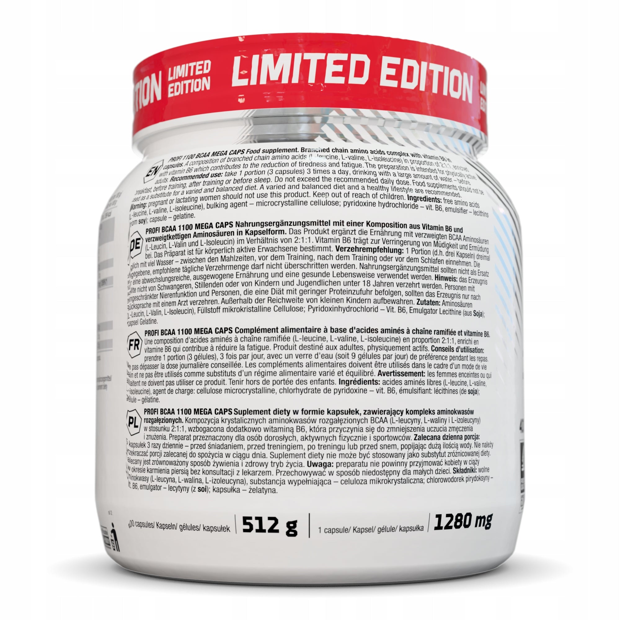 OLIMP BCAA 1100 MEGA CAPS 400caps AMINO ACIDS EAA LEUCINE Manufacturer code 5901330071225