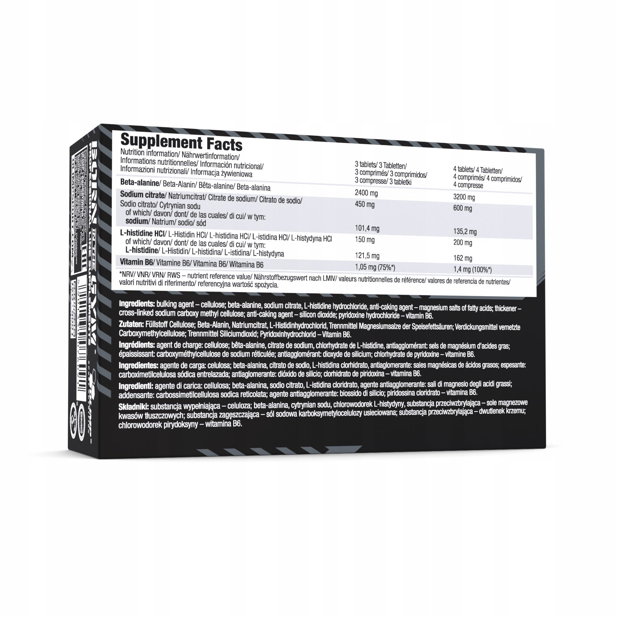 OLIMP BETA-ALANINE CARNO RUSH 80tabl STRENGTH BETA-ALANINE Expiration date at least 1 year from the date of purchase