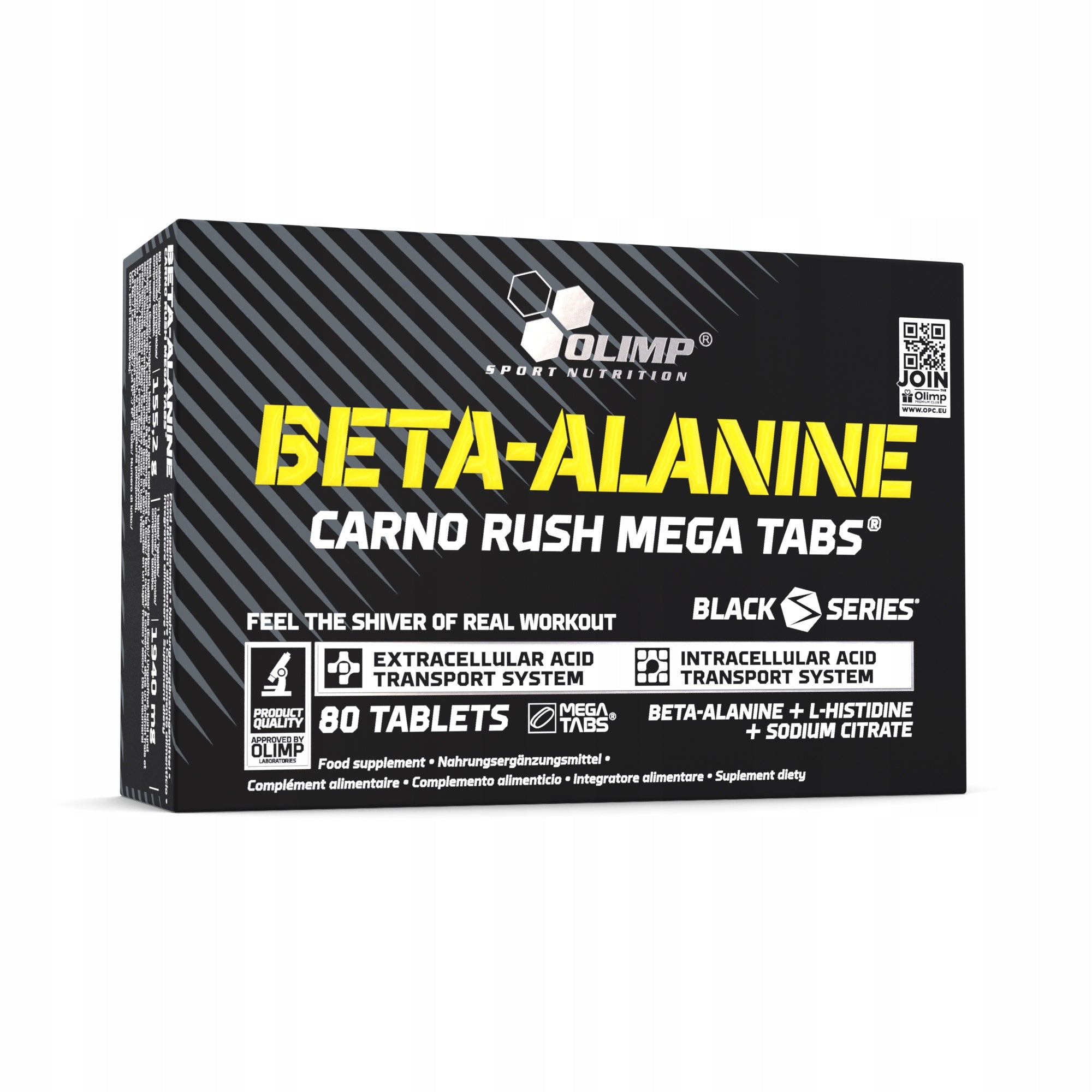 OLIMP BETA-ALANINE CARNO RUSH 80tabl STRENGTH BETA-ALANINE