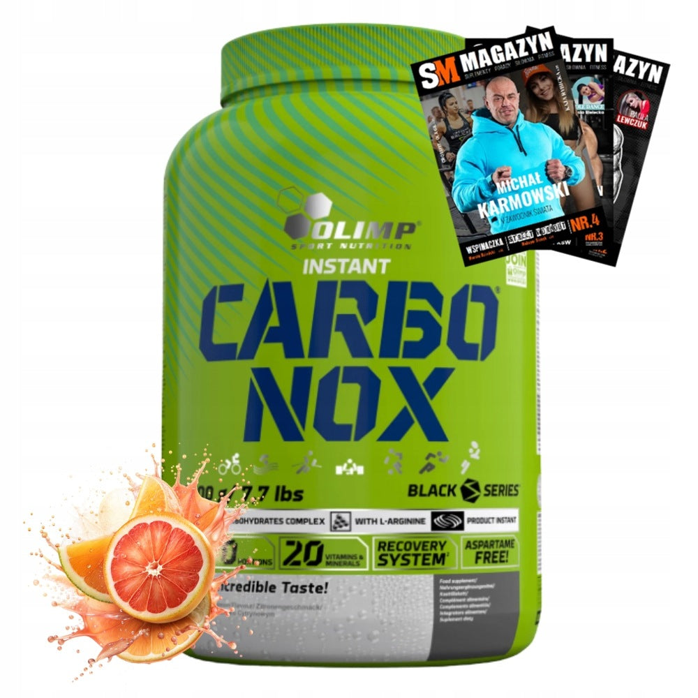 OLIMP CARBONOX 3500g CARBO NOX CARBOHYDRATES ENERGY L-ARGININE MINERALS