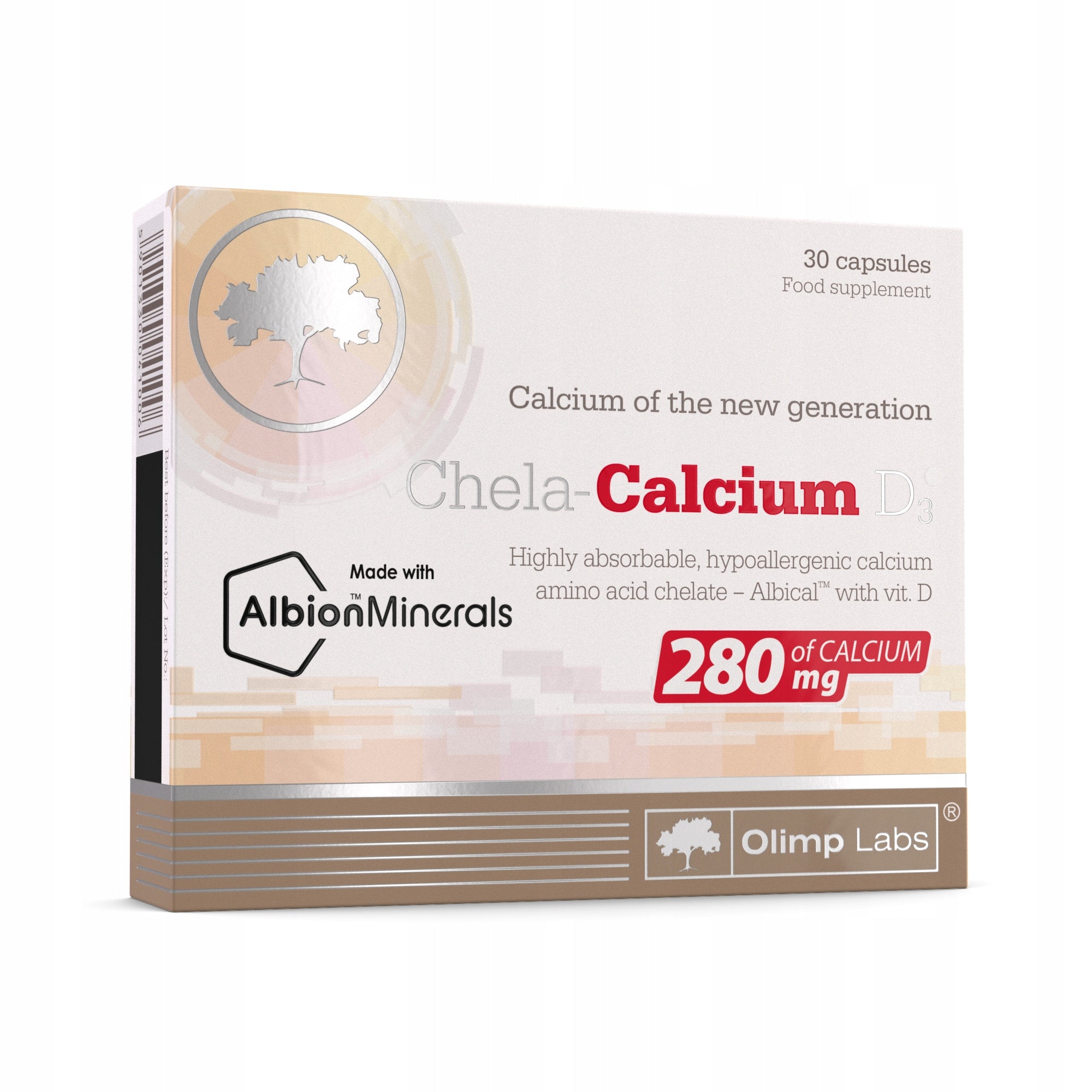 OLIMP CHELA-CALCIUM D3 30caps HEALTHY BONE TEETH