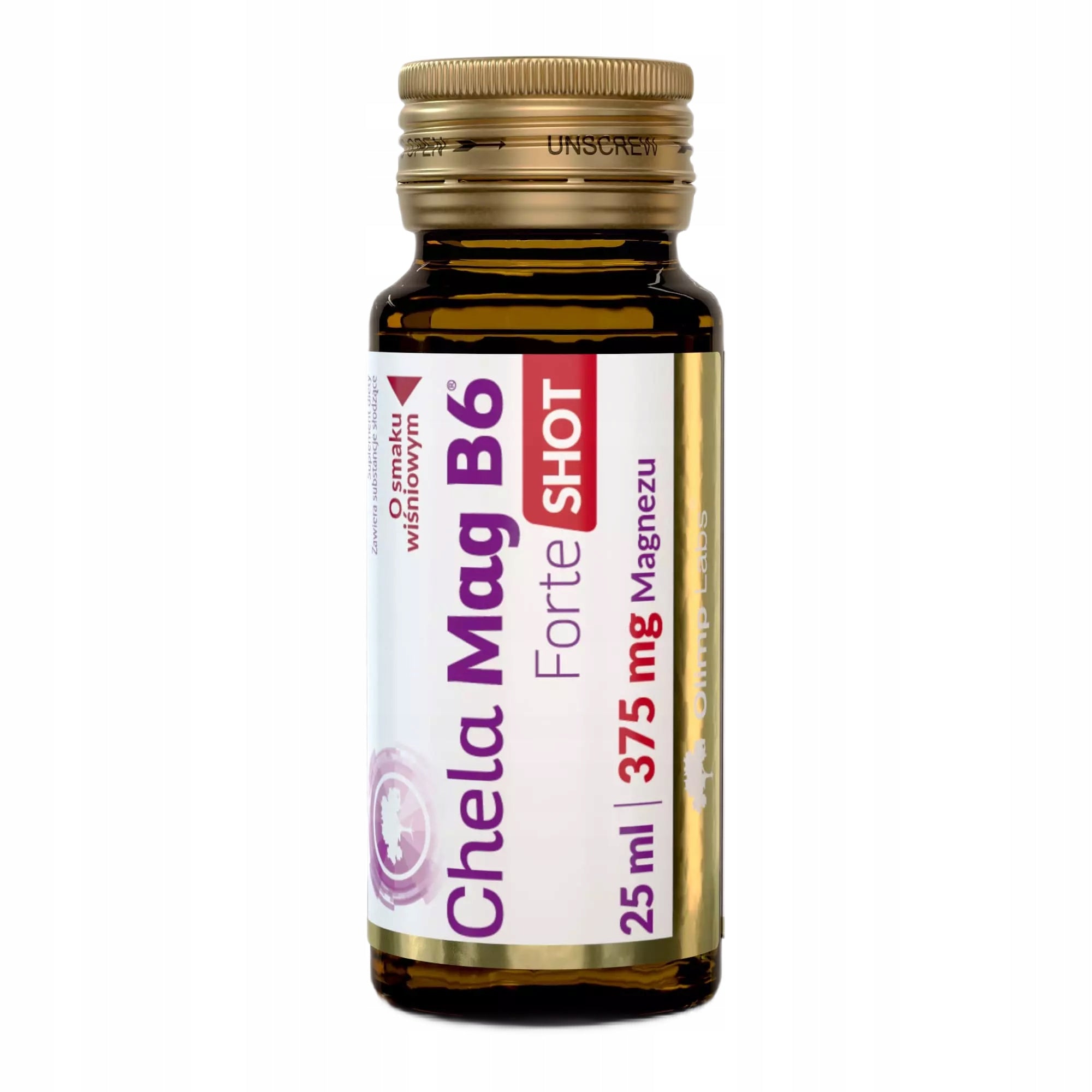 OLIMP CHELA MAG B6 FORTE SHOT CHERRY FLAVOR 25 ML