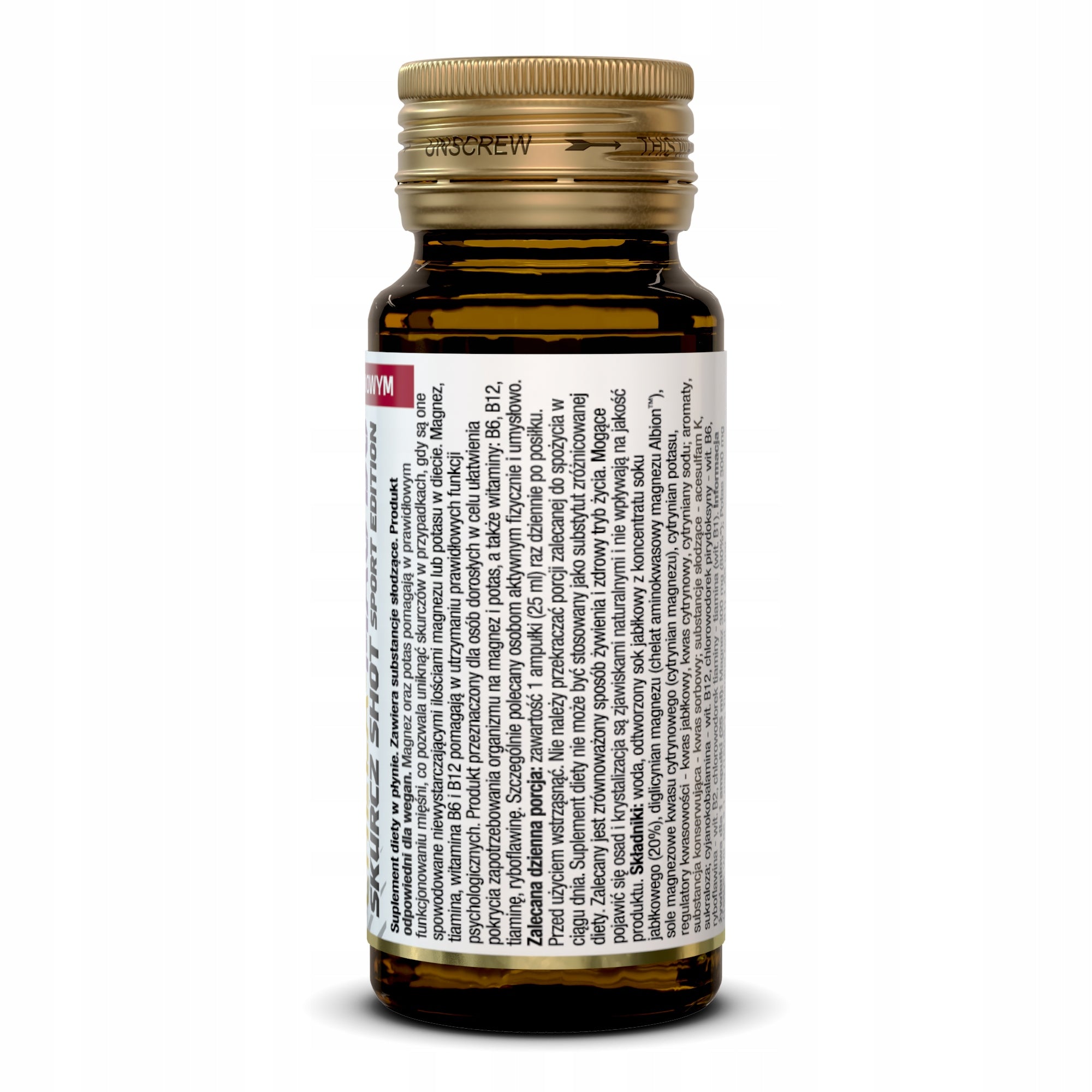 OLIMP CHELA-MAG B6 SHOT CONTRACTION 25ml MAGNESIUM BISGLYATE POTASSIUM VITAMIN Expiration date at least 1 year from the date of purchase