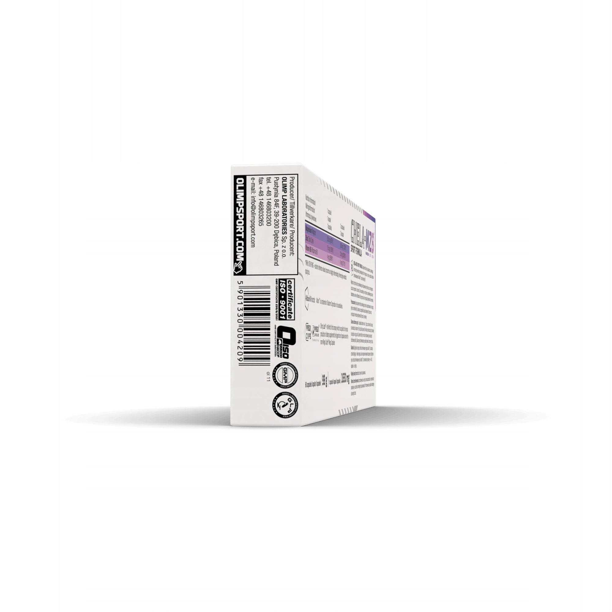 OLIMP CHELA MZB SPORT 60caps VITAMINS MINERALS MAGNESIUM ZINC B6 ZMA For for men for athletes