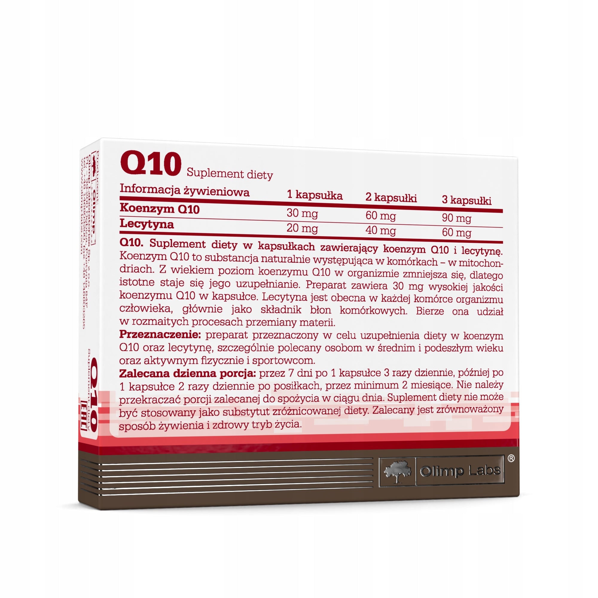 OLIMP COENZYME Q10 30 MG 30 CAPSULES Brand Olimp Laboratories