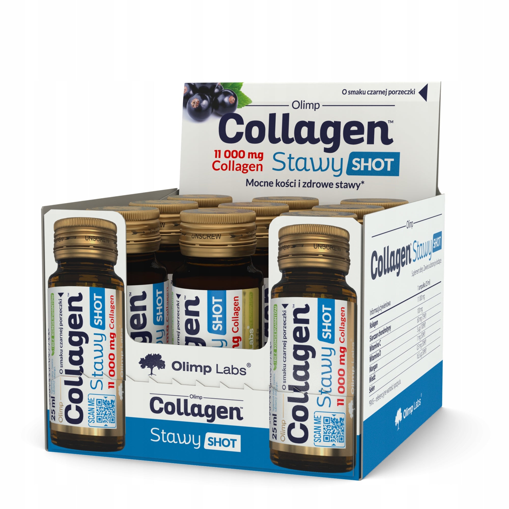 OLIMP COLLAGEN JOINTS 9x25ml COLLAGEN VITAMINS AND MINERALS VITAMIN C Packaging status original