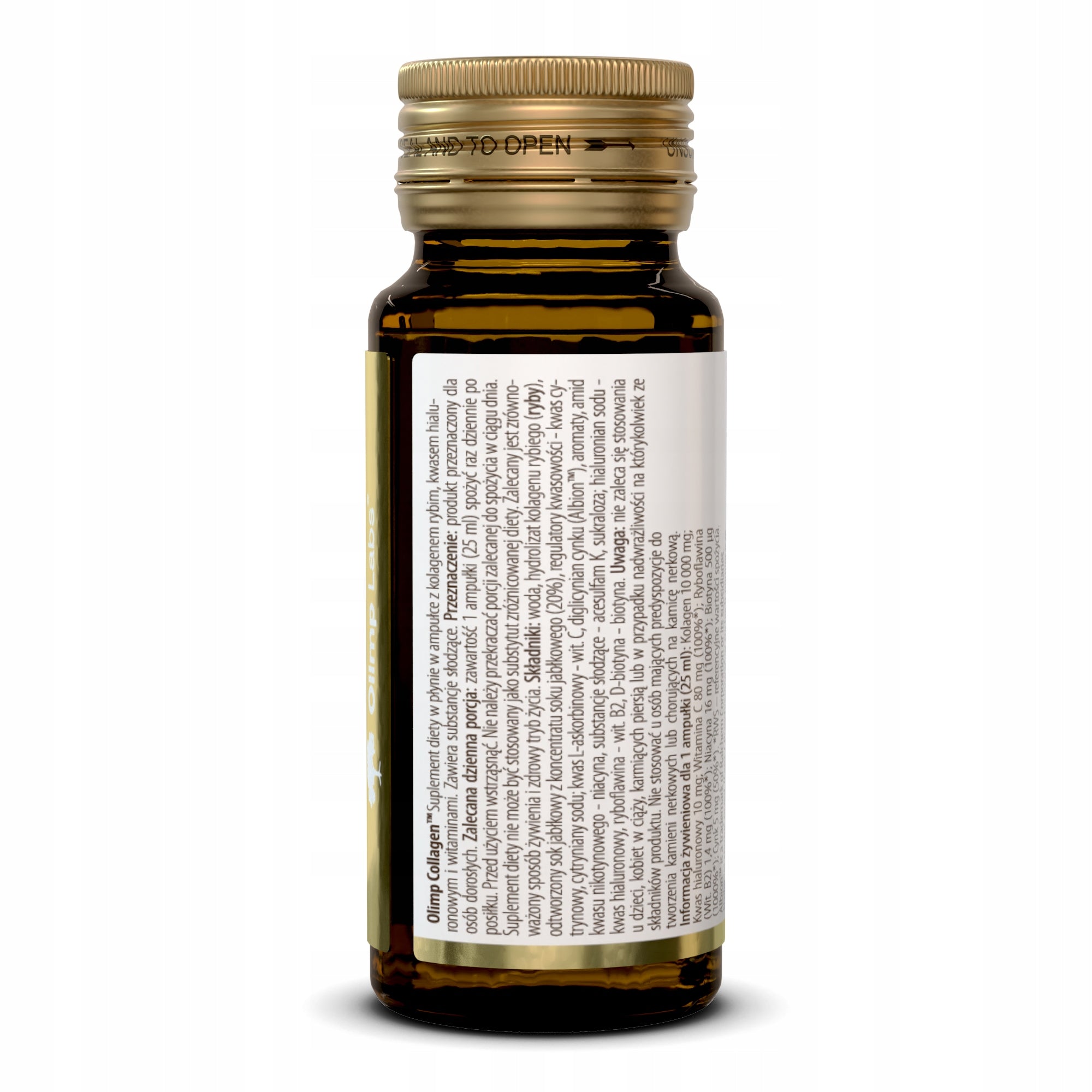 OLIMP COLLAGEN SHOT 25ml COLLAGEN 10g MARINE HEALTHY JOINTS SKIN BIOTIN Brand Olimp Laboratories