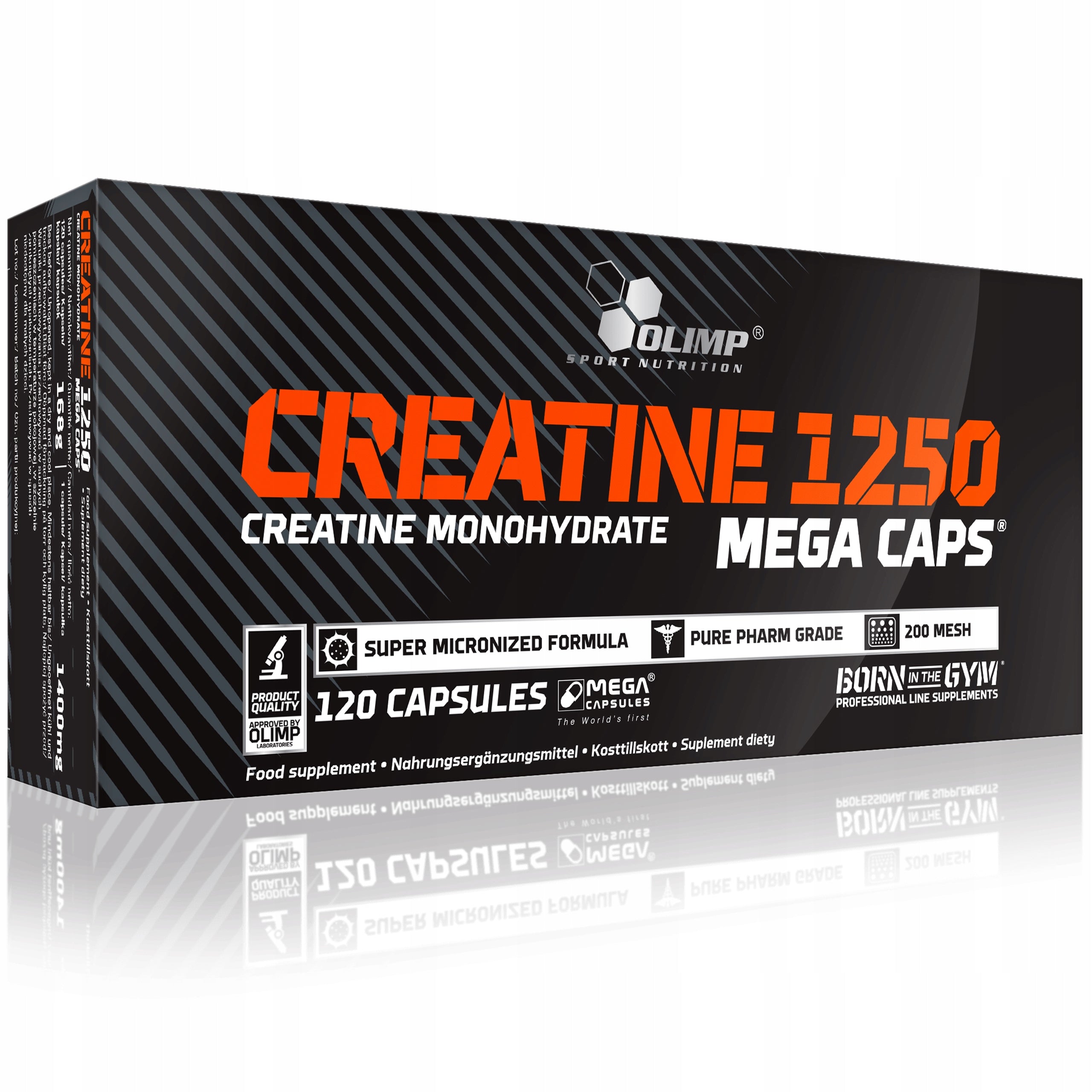 OLIMP CREATINE 1250 120CAPS MONOHYDRATE CREATINE STRENGTH