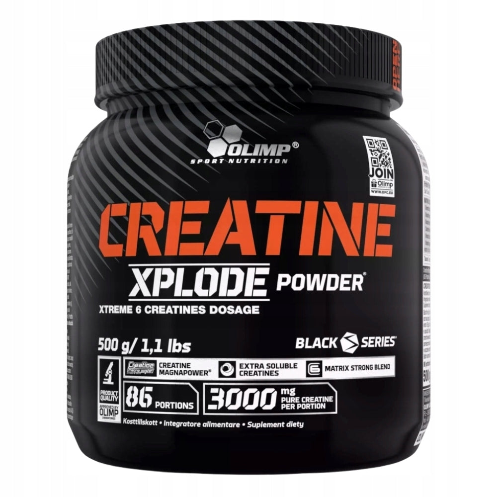 OLIMP CREATINE XPLODE POWDER 500 g CREATINE STRENGTH PERFORMANCE ANABOLISM Expiration date at least six months from the date of purchase