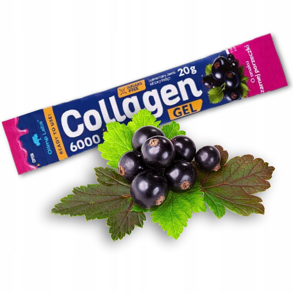 OLIMP Collagen GEL 6000 Active Brillance 20g blackcurrant Brand Olimp