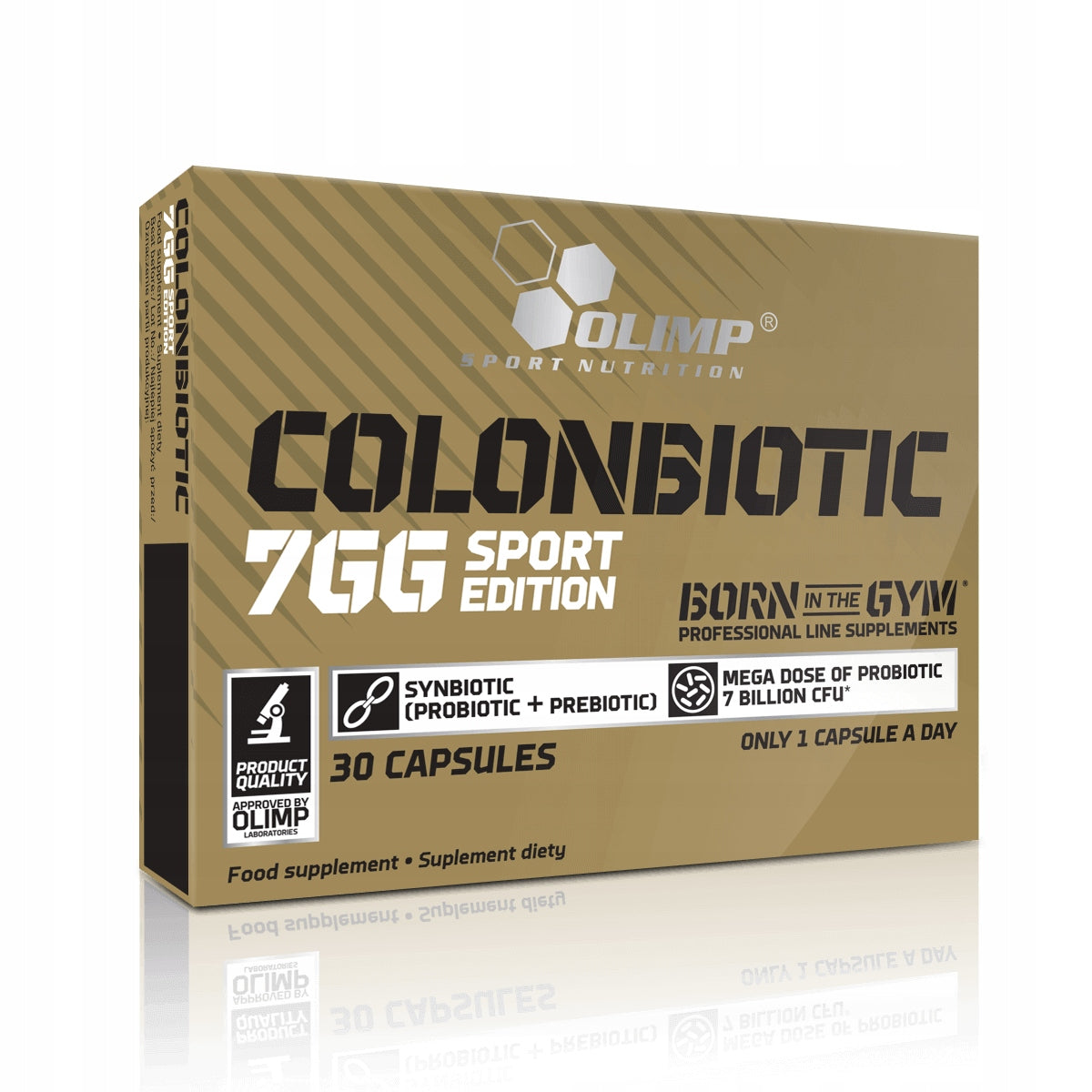 OLIMP Colonbiotic 7GG 30caps Probiotic Healthy Intestine Synbiotic Rhamnosus