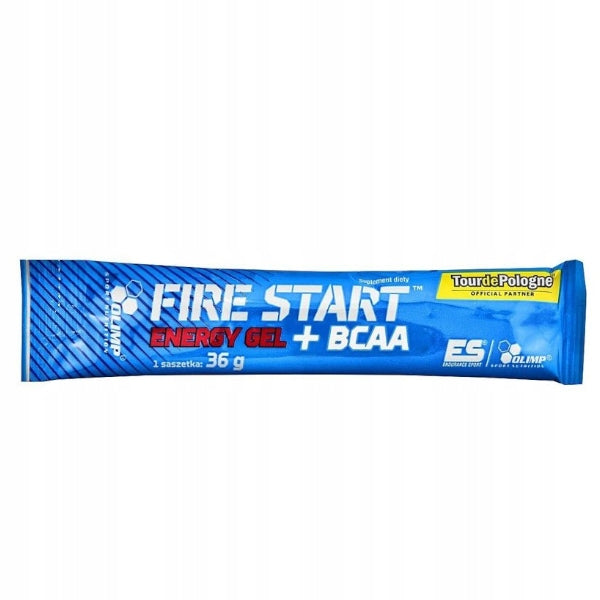 OLIMP FIRE START ENERGY GEL + BCAA CARBOHYDRATES FOR BETTER PERFORMANCE 12x36 g Manufacturer code 010954