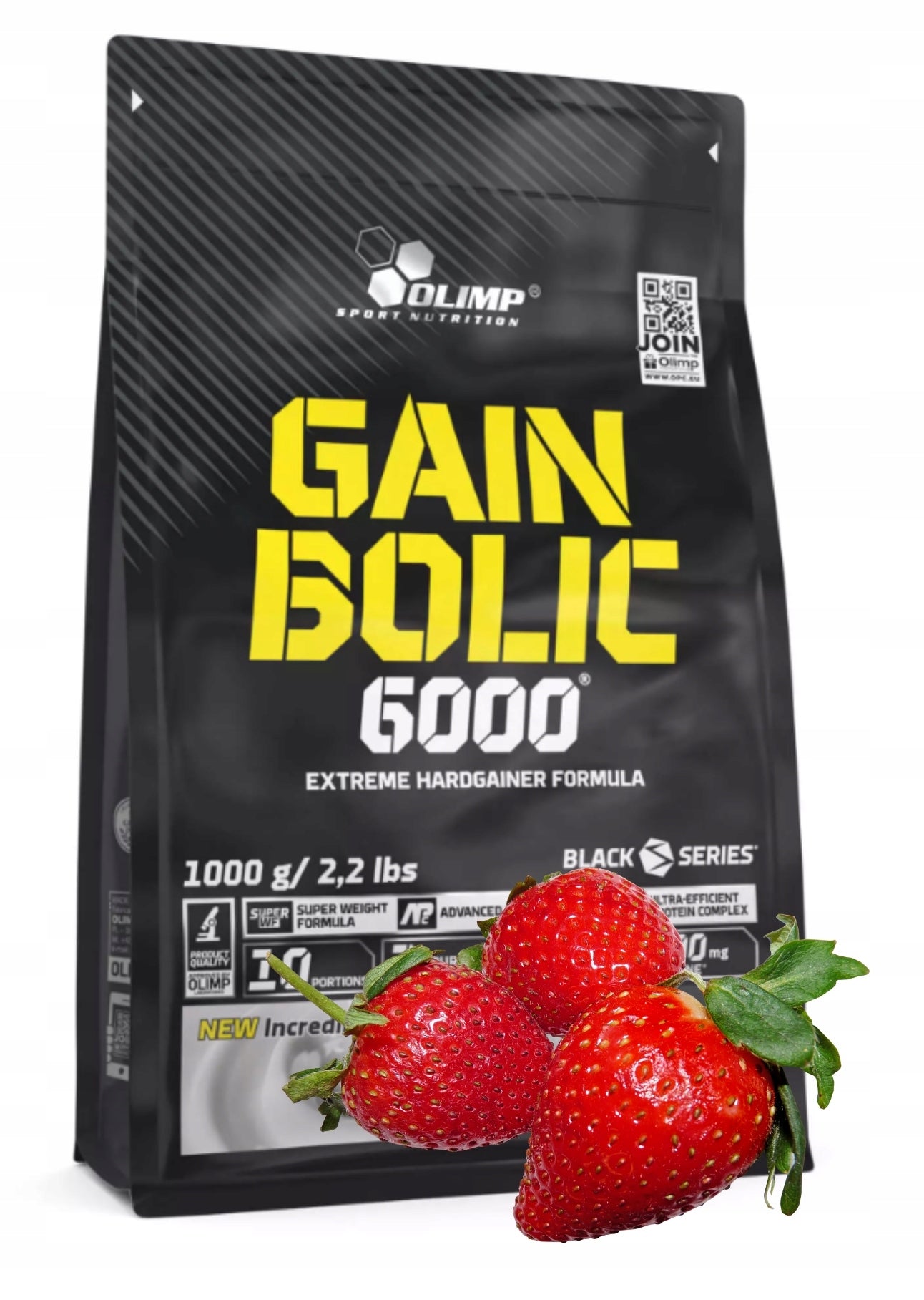 OLIMP GAIN BOLIC 6000 1000G STRONG GAINER PROTEIN MUSCLE REGENERATION MASS