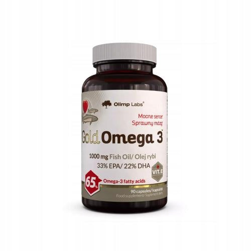 OLIMP GOLD Omega 3 1000mg, 90caps. Medical device no