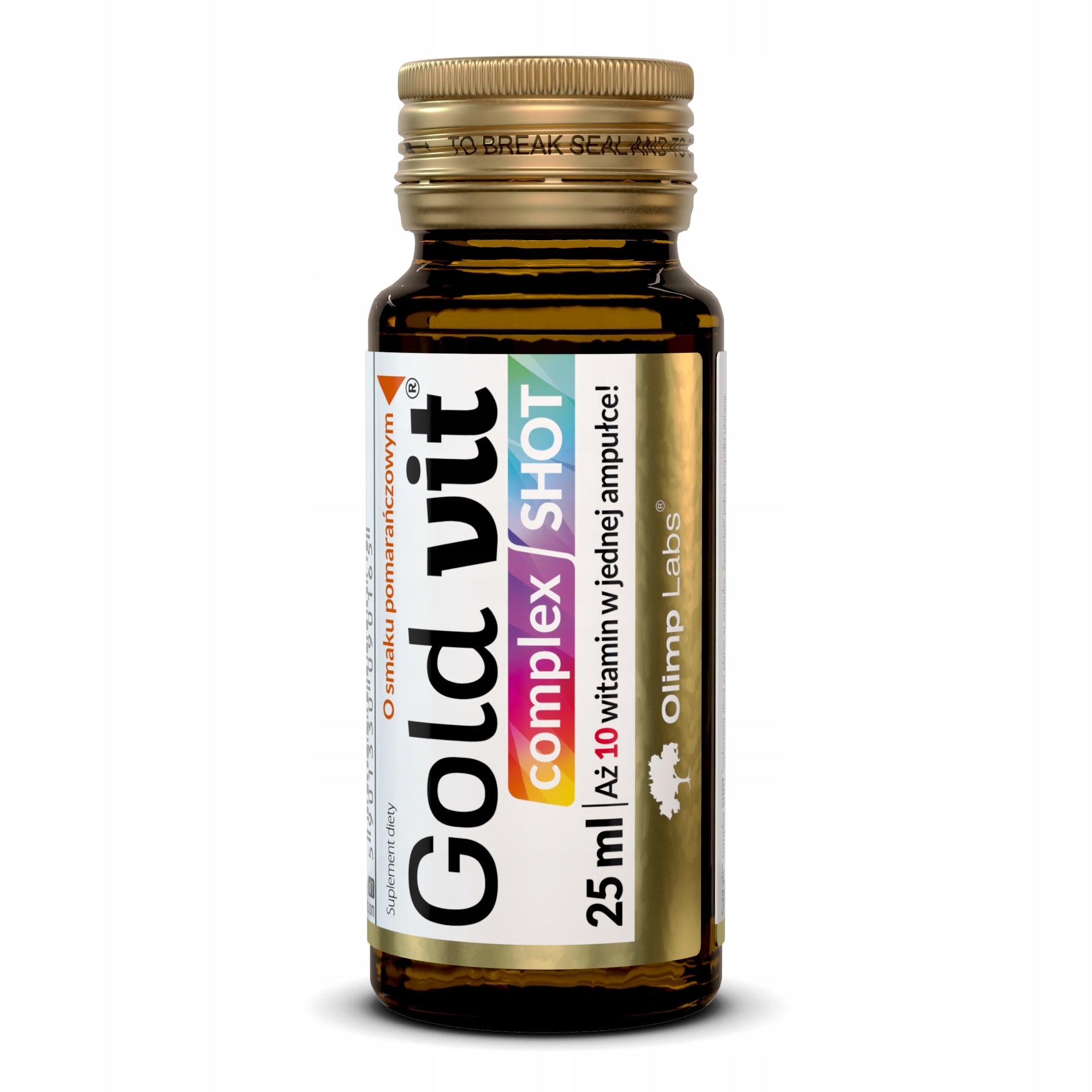 OLIMP GOLD-VIT COMPLEX SHOT 25ml FLAVOR ORANGE VITAMINS AND MINERALS