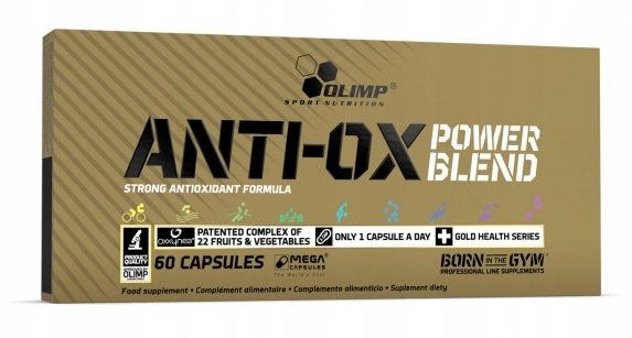 OLIMP Gold Anti-OX Power Blend 60caps Antioxidants Vitamins Detox