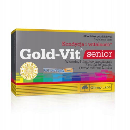 OLIMP Gold-Vit senior - 30 tablets of vitamin