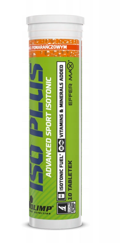 OLIMP ISO PLUS 10 TABL ISOTONIC DRINK ISOTONIC ELECTROLYTES STRENGTH