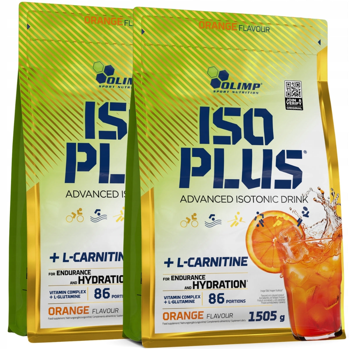 OLIMP ISO PLUS 3010g ISOTONIC ELECTROLYTES ISO | ORANGE