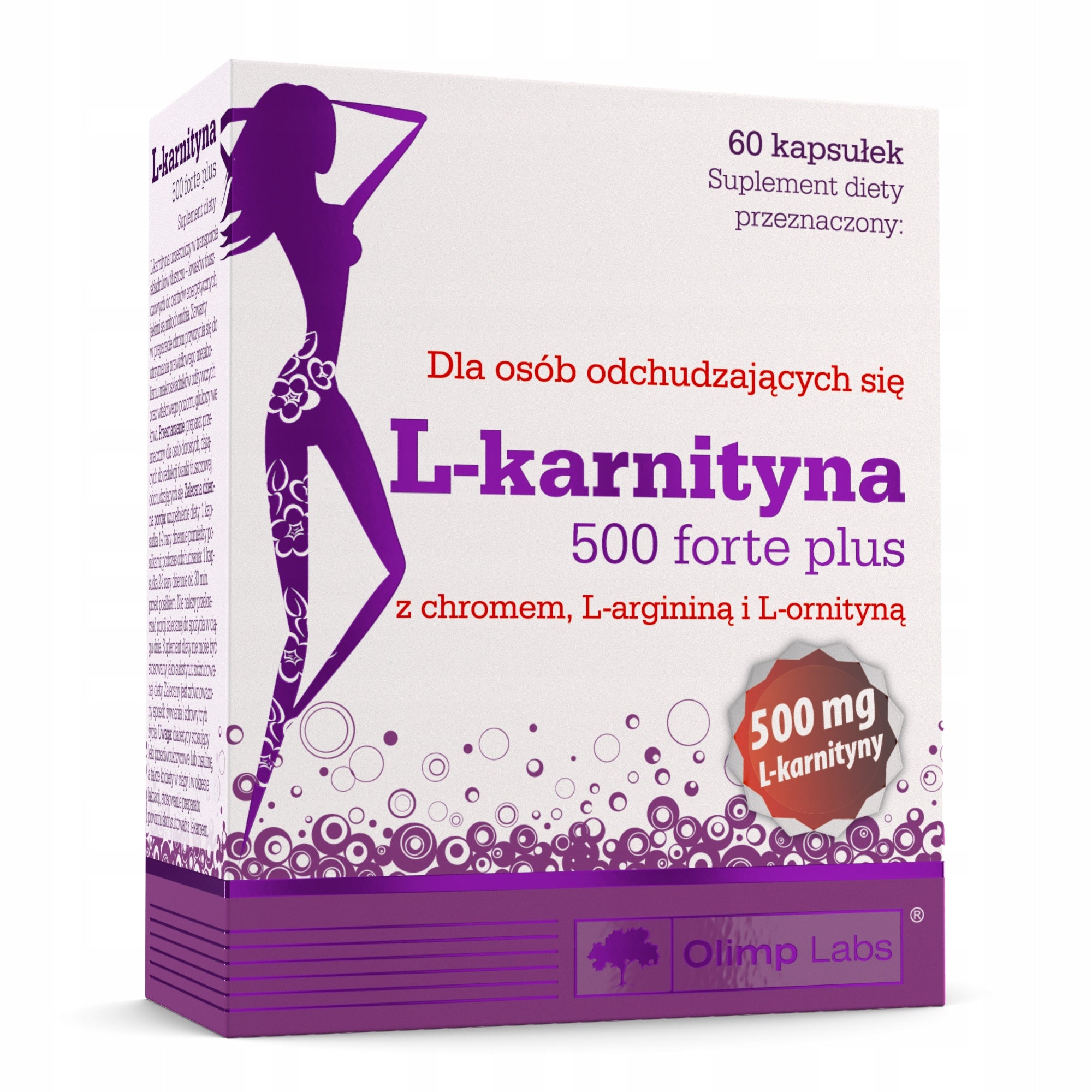 OLIMP L-CARNITINE 500 FORTE 60k FAT BURNER