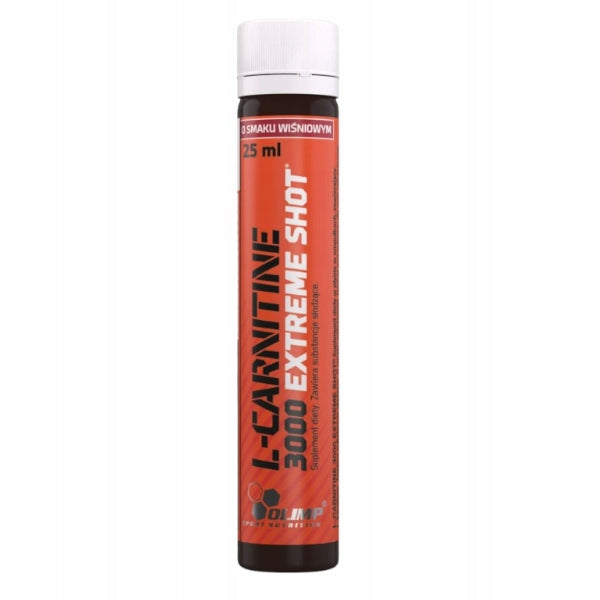 OLIMP L-CARNITINE + CAFFEINE EXTREME SHOT - 10X25ML CHERRY SLIMMING