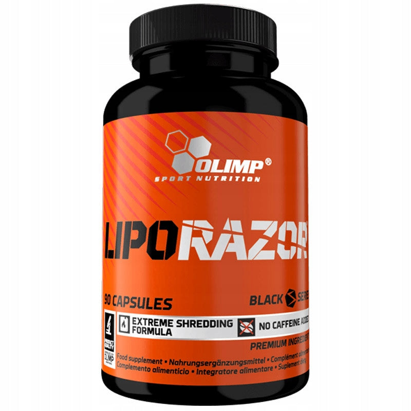 OLIMP Liporazor 90caps FAT BURNER WITHOUT CAFFEINE