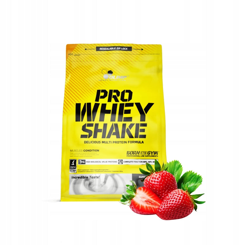 OLIMP PRO WHEY SHAKE 700g PROTEIN SUPPLEMENT WPC FLAVOUR STRAWBERRY Brand Olimp Sport Nutrition