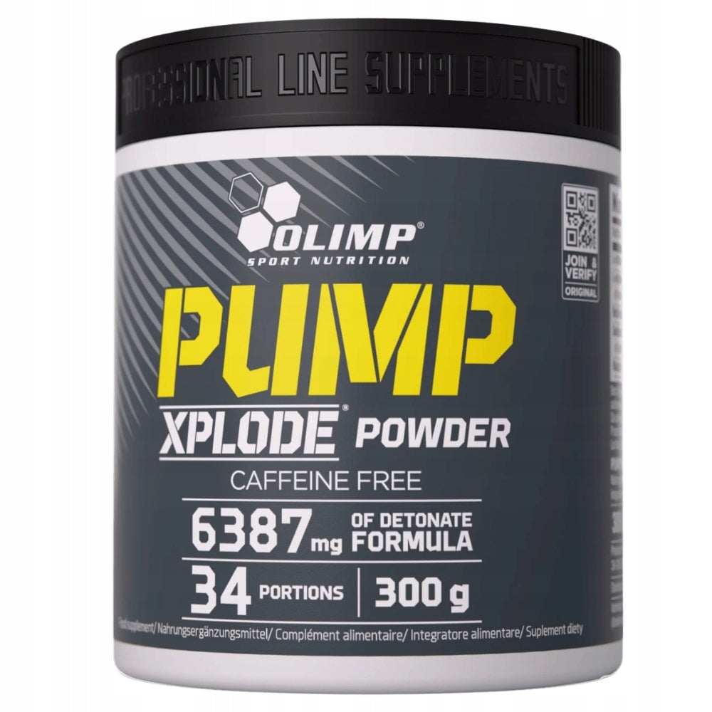 OLIMP PUMP XPLODE POWDER 300 g PRE-WORKOUT CITRULLINE ARGININE PUMP Expiration date at least six months from the date of purchase