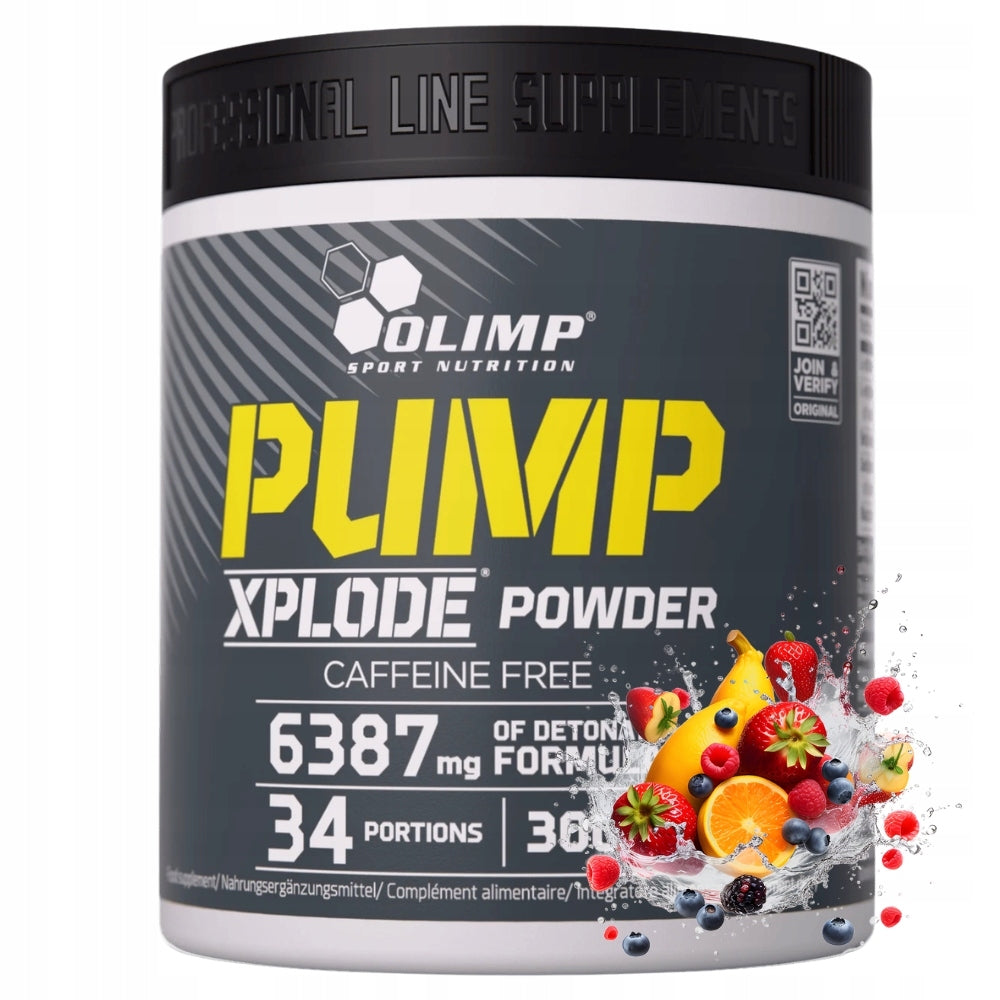 OLIMP PUMP XPLODE POWDER 300 g PRE-WORKOUT CITRULLINE ARGININE PUMP
