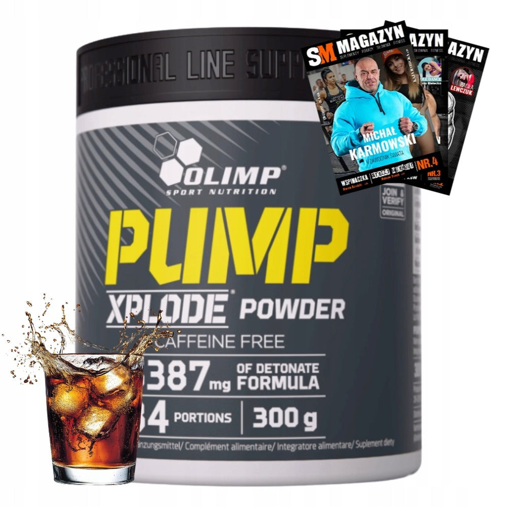 OLIMP PUMP XPLODE POWDER 300 g PRE-WORKOUT MULTICOMPONENT STRENGTH